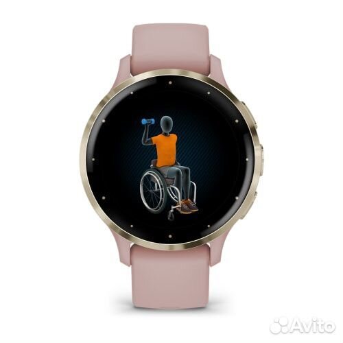 Smart watch garmin venu 3s pink рассрочка