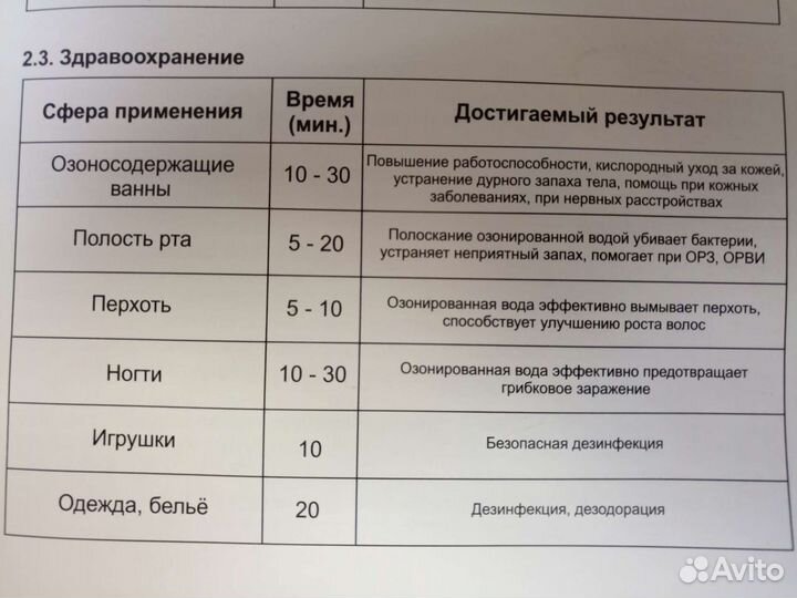 Генератор озона Алтай
