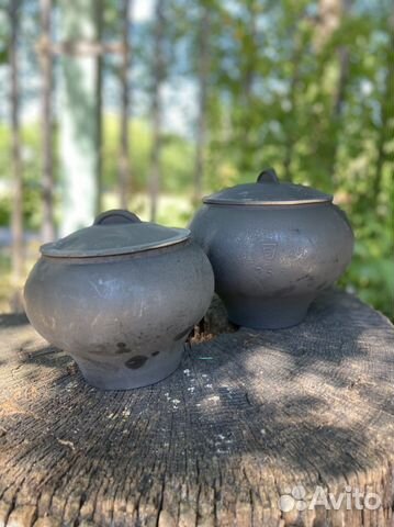 Чугунок с чугунной крышкой