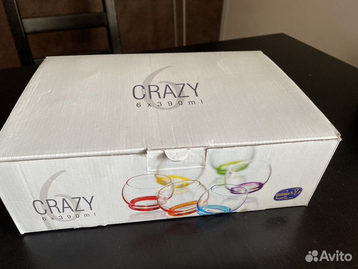 Набор бокалов bohemia crazy 6 шт