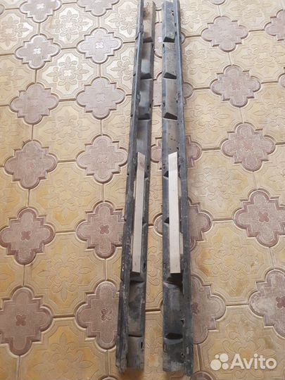 Накладки на порог бмв е53