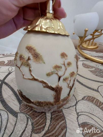 Люстра-торшер потолочная бу керамика