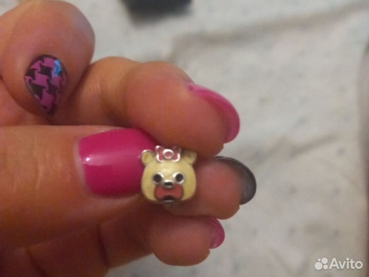 Серьги детские серебро