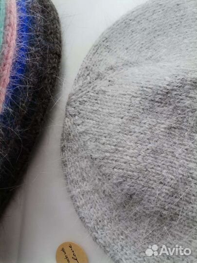 Шапка бини из пуха норки