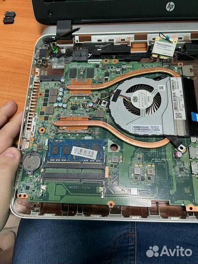 Ноутбук HP 15-p103nr не работает (AMD A8-6410,4Гб)