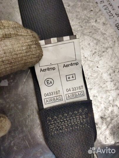 Ремень безопасности передний правый Toyota Corolla