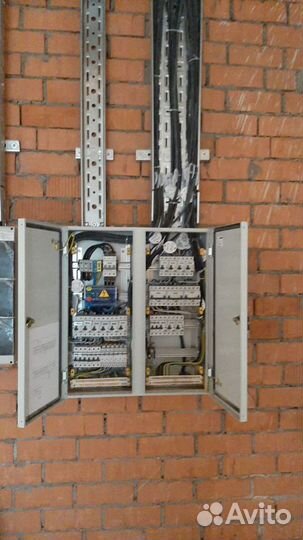 Бригада электромонтажников