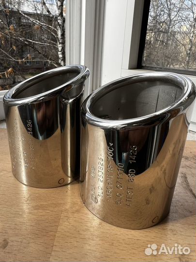 Насадка на глушитель VAG комплект