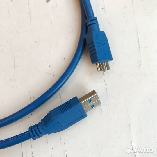 Шнур micro USB B - USB 3.0 A. Длина 1 м