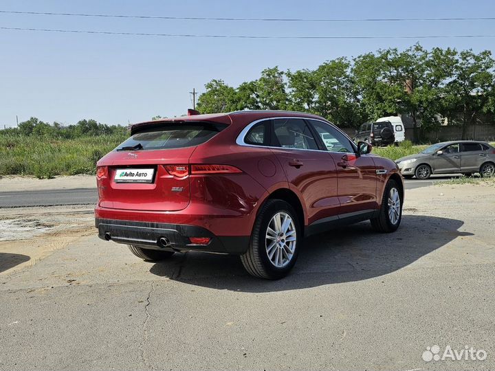 Jaguar F-Pace 2.0 AT, 2018, 58 700 км