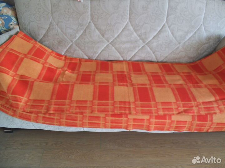 Накидки на диван и кресло искуственный мех,одеяло