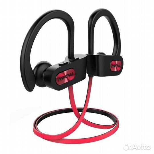 Наушники mpow Flame Sport black/red