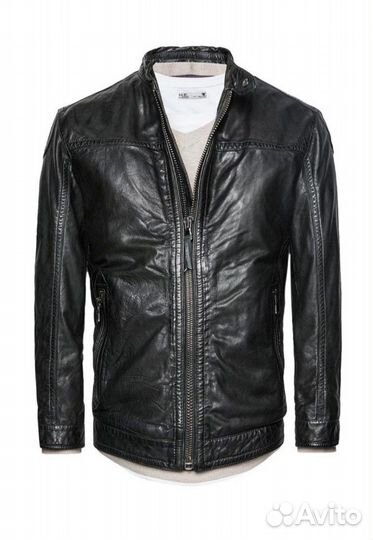 Куртка кожаная мужская Mango Man
