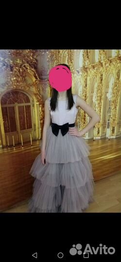 Вечернее платье в пол 44 46