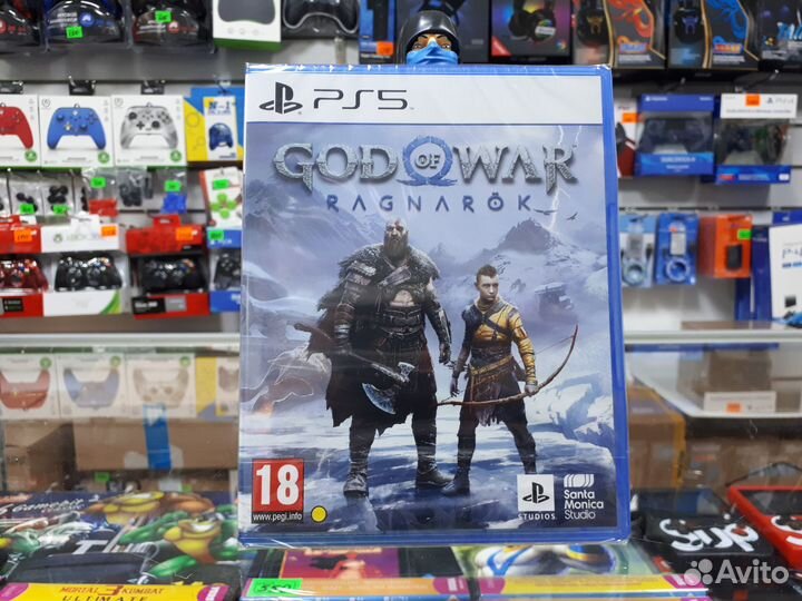God of War Ragnarok PS5 русская озвучка