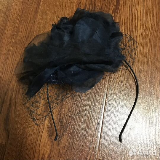Ободок обруч zara вуаль