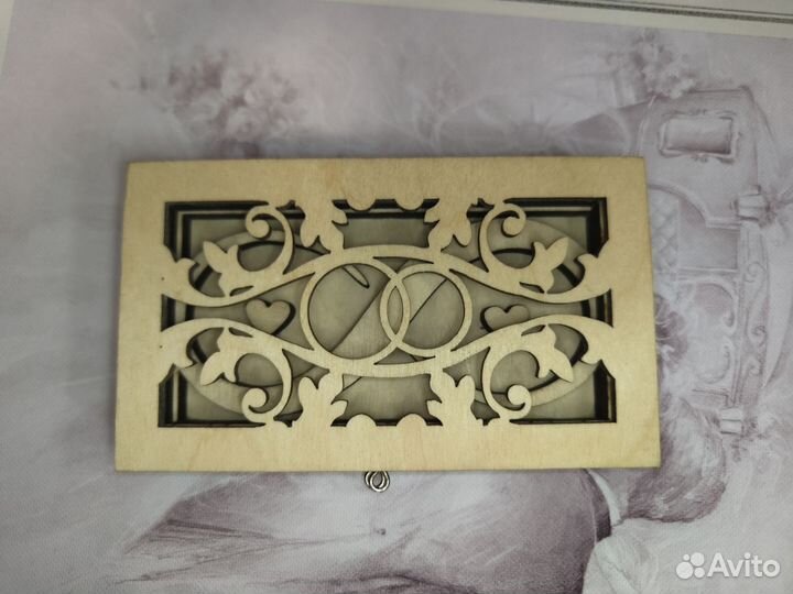 Коробка для обручальных колец