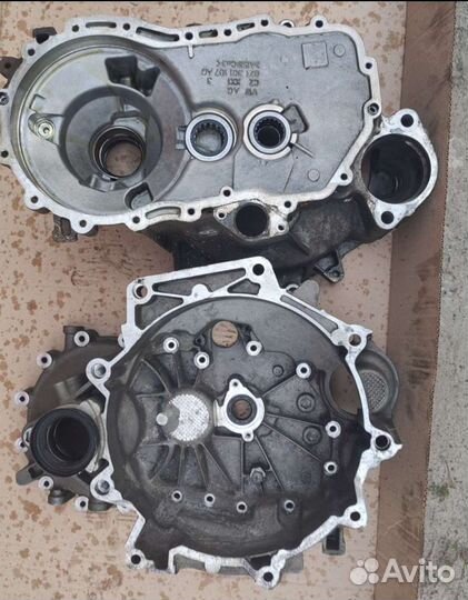 02T301107AG Картер сцепления МКПП rapid polo