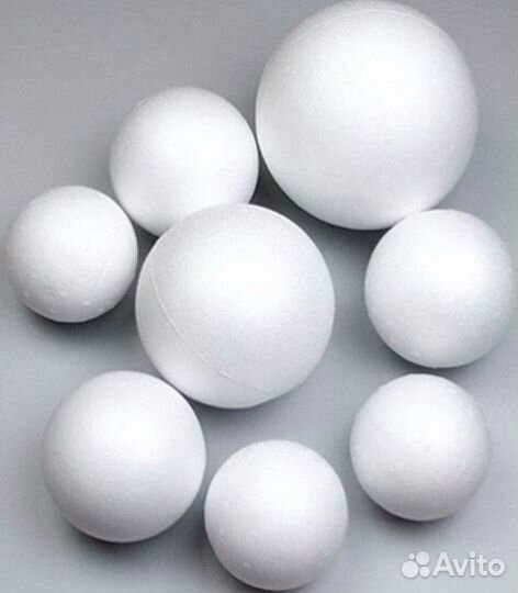 Пенопластовые шары