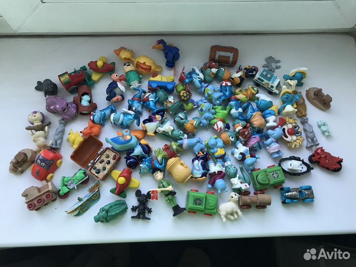 Игрушки из киндера 90-х годов