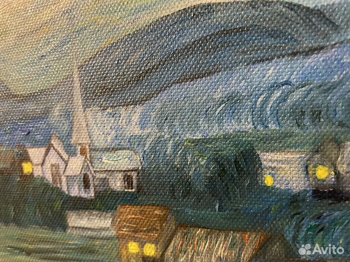Картина маслом на холсте