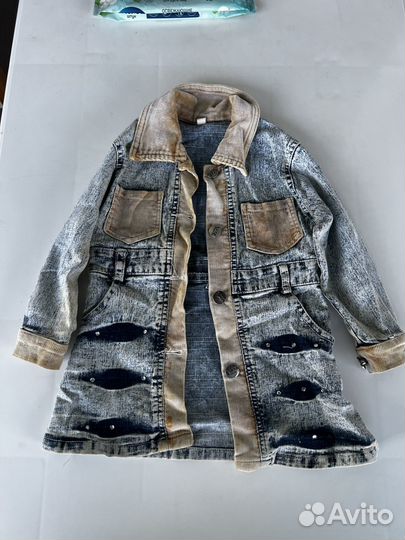 Джинсовое платье для девочки