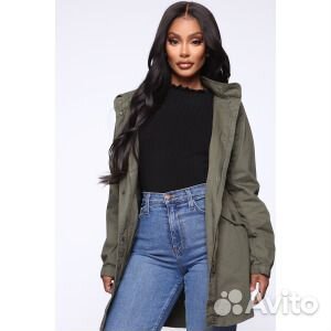 Куртка Fashion Nova J8027, оливковый