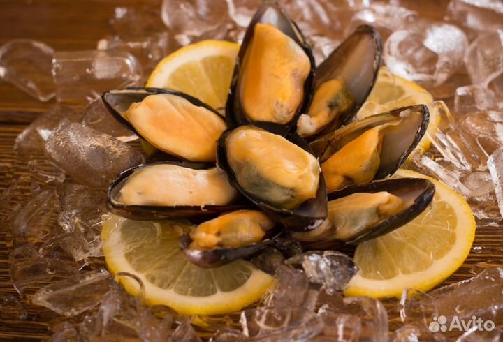 Мидии в створках