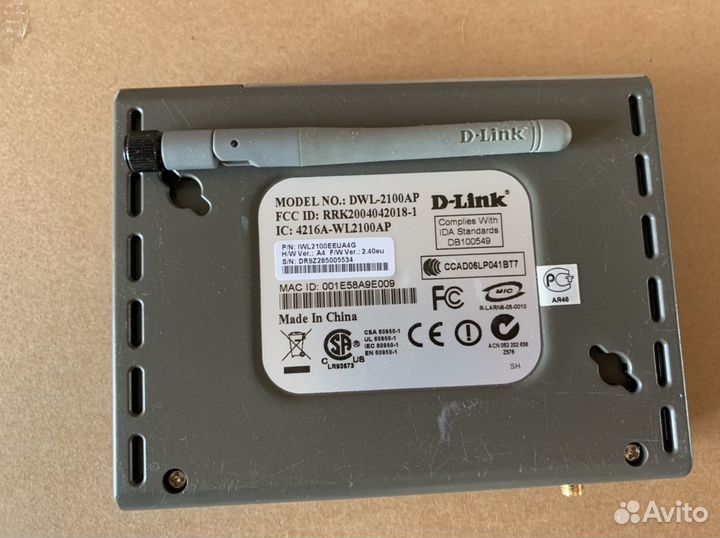 Роутер D-Link DWL2100AP