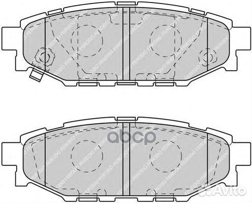 Колодки ferodo FDB1947 FDB1947 Ferodo