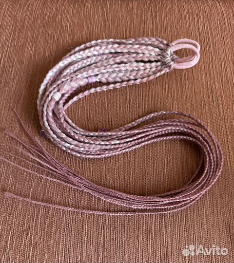 Афрорезинки из кос