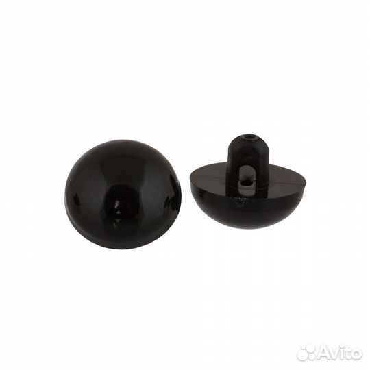 HobbyBe SOP- 8 Глаза пластиковые пришивные d 8 мм