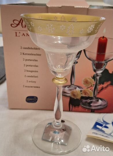 Подсвечник стекло