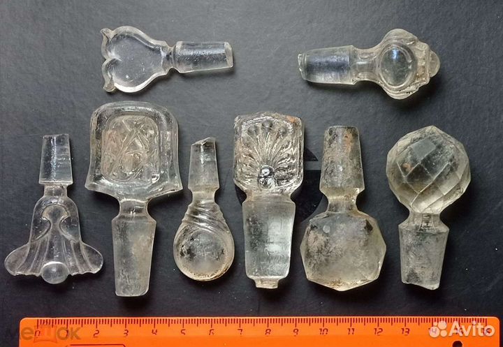 Пробки набором 8 шт парфюмерия духи аптека до 1917