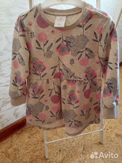 Платье для девочки 92