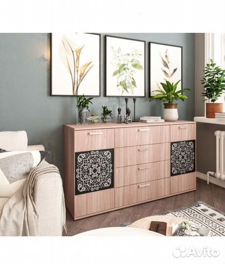 Комод Нарус №16 (Ясень шимо светлый)