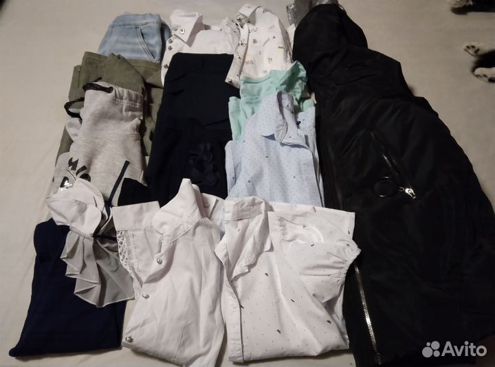 Одежда для девочки пакетом на рост 134-140