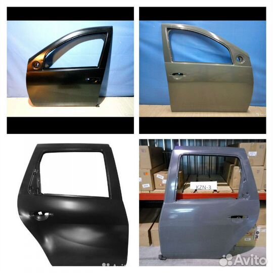Дверь Renault duster 10-20 передняя задняя лев пра