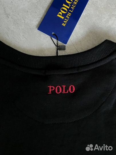 Свитшот Polo Ralph Lauren черный