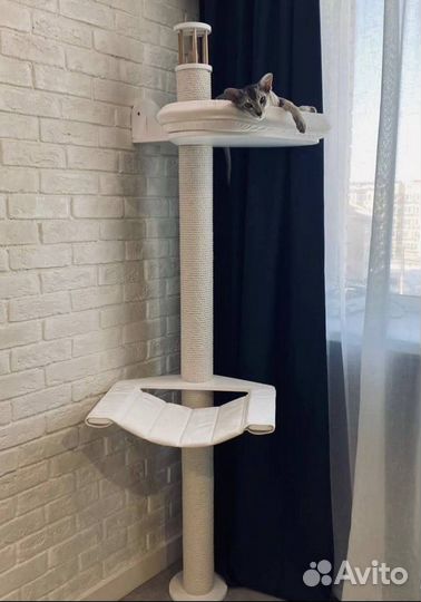 Кошачий домик-когтеточка