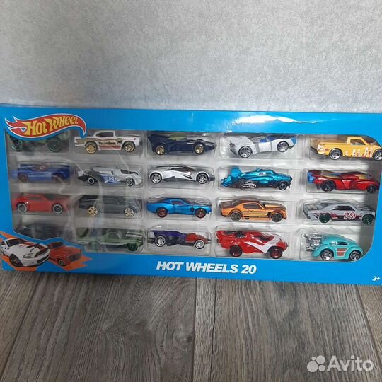 Набор машинок Hot wheels хот вилс 20шт
