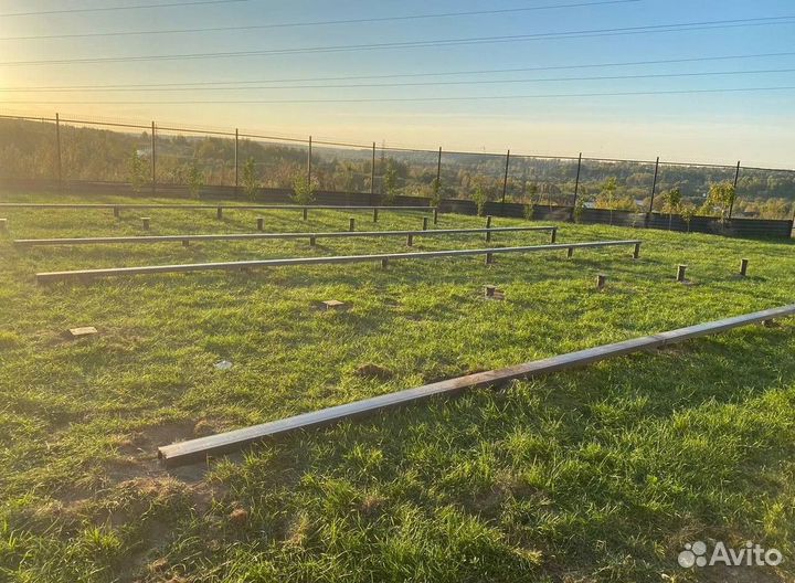 Винтовые сваи под ключ/Фундамент для дома из сруба