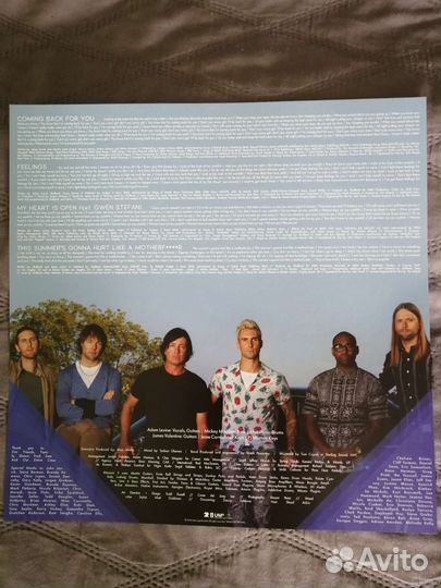 Виниловые пластинки, Maroon 5