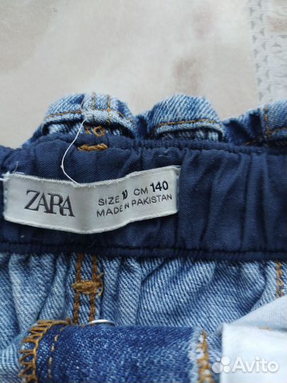 Джинсы для девочки 140