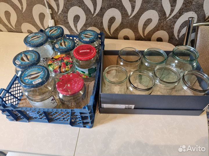 Банки стеклянные