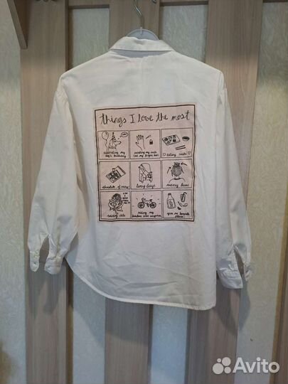 Рубашка zara для девочки