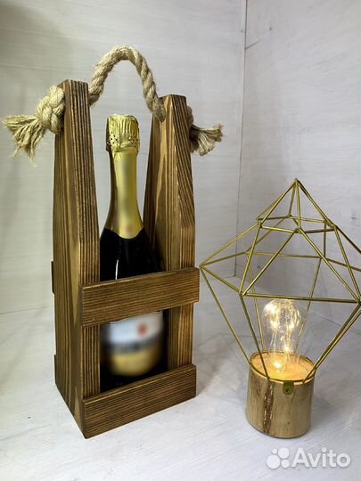 Коробка подарочная под бутылку/ящик для вина