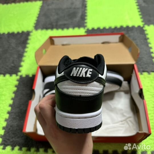 Nike dunk low retro white black оригинал