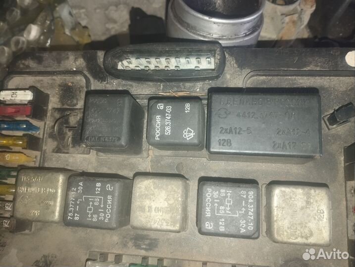 Блок предохранителей ваз монтажный блок