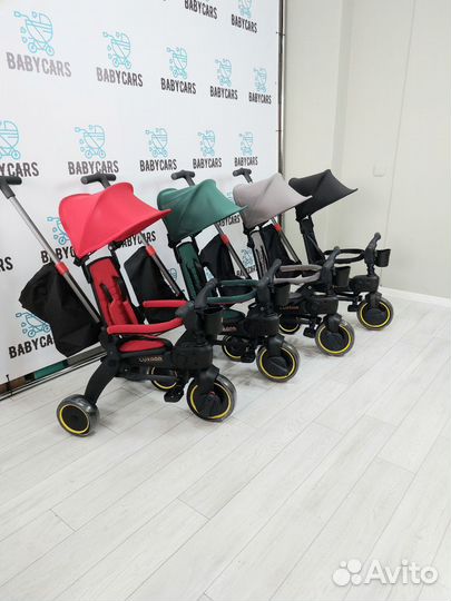 Велосипед коляска с ручкой, аналог Doona